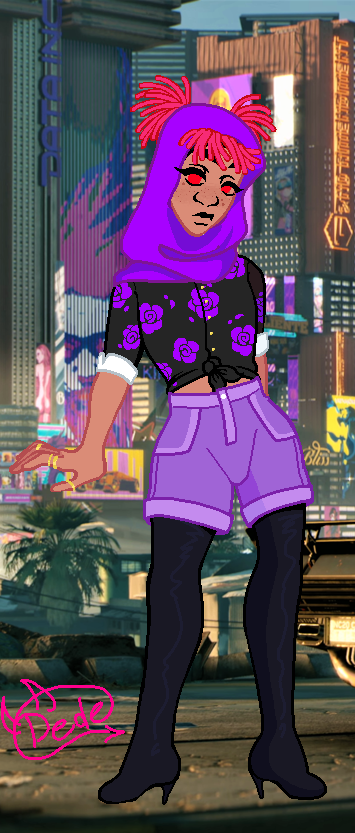 The Grandiloquent Gren made with Cyberpunk Character Creator! (2.1)