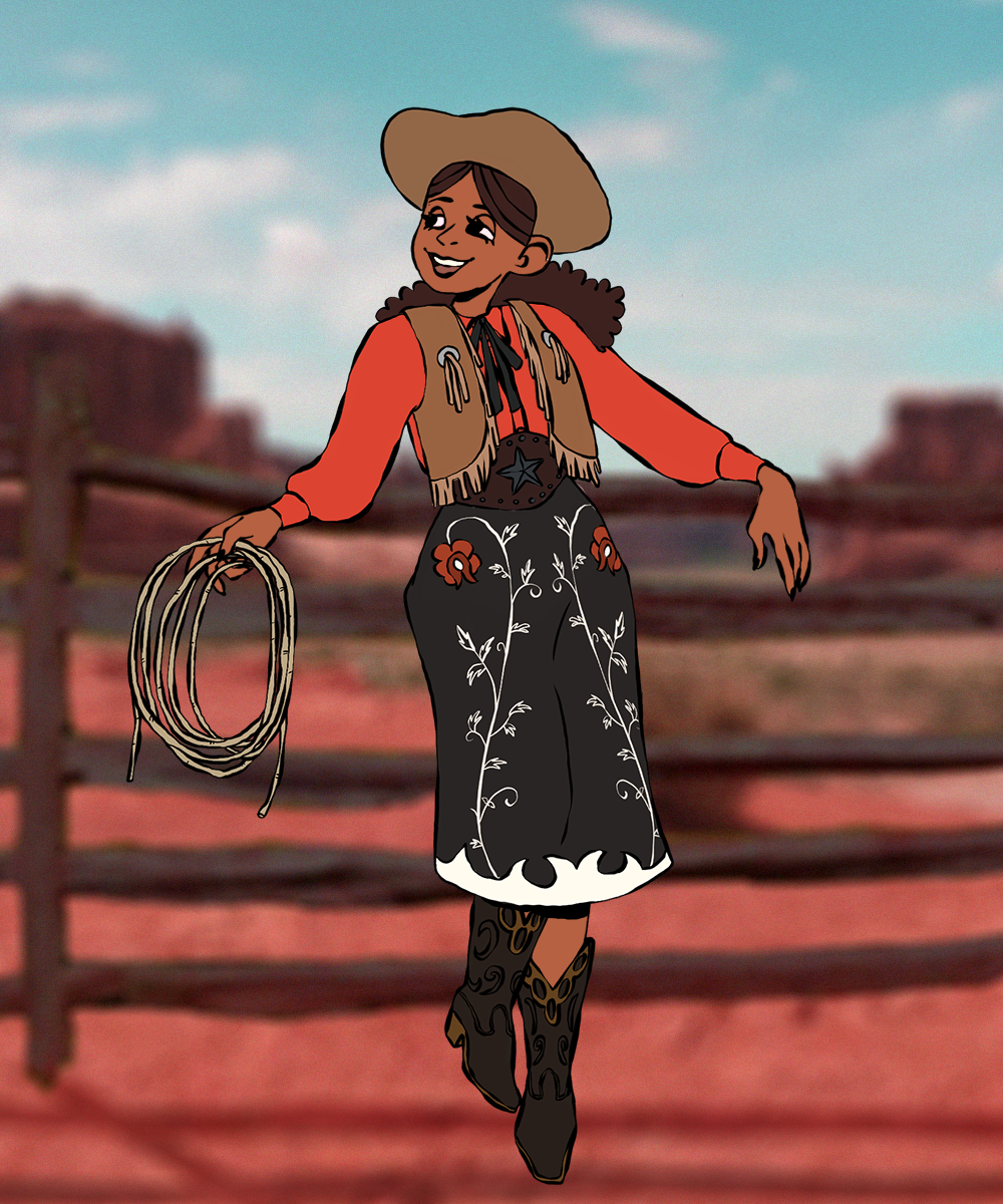 Unnamed made with Cowgirl Dress-Up