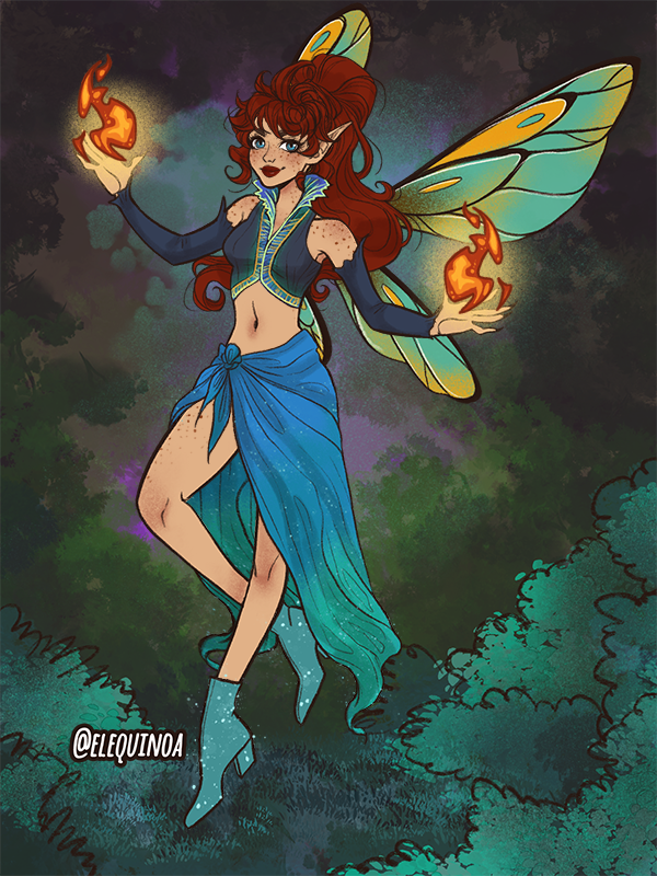 Bloom made with Forest Fairy