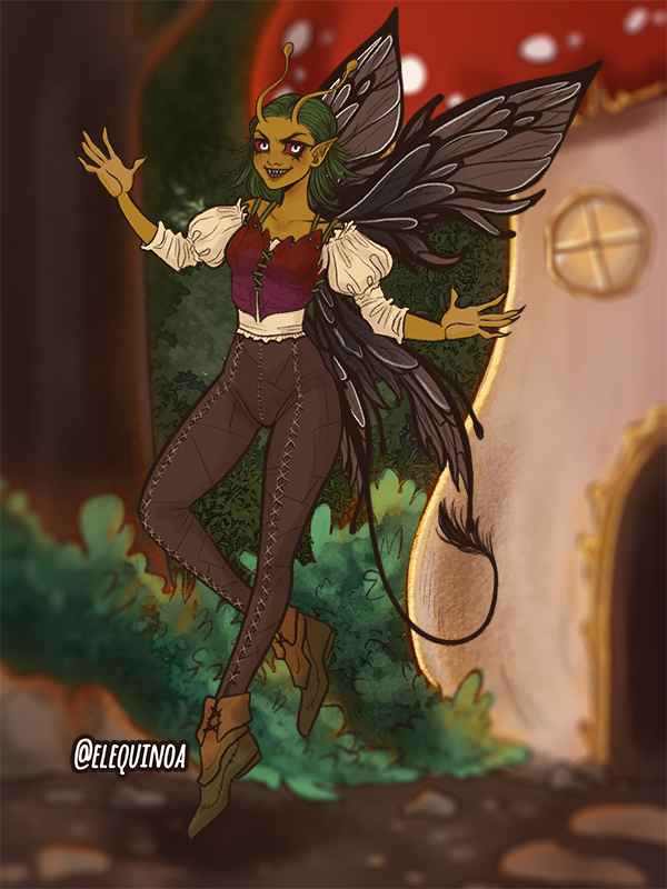 Mischief fairy | meiker.io Mischief fairy | meiker.io