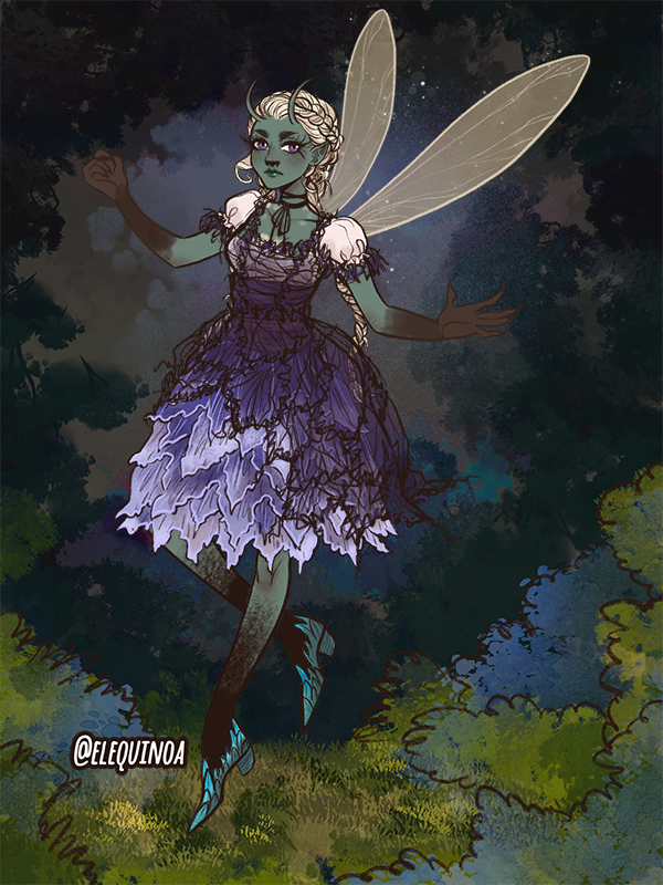 Deep forest fairy made with Forest Fairy