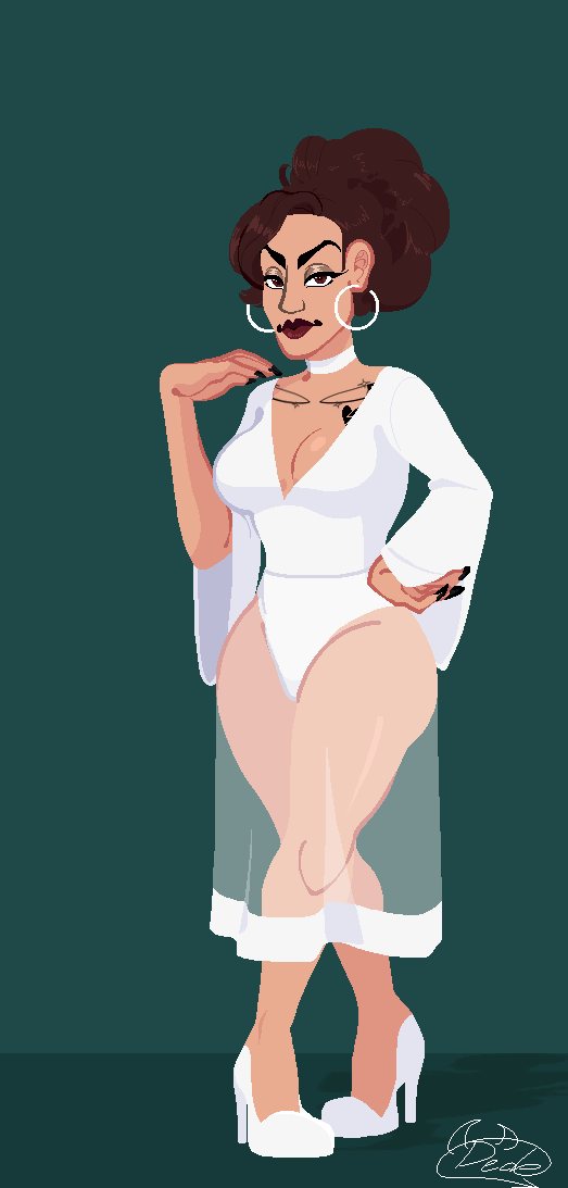 Tarrable made with Goth GF Character Maker