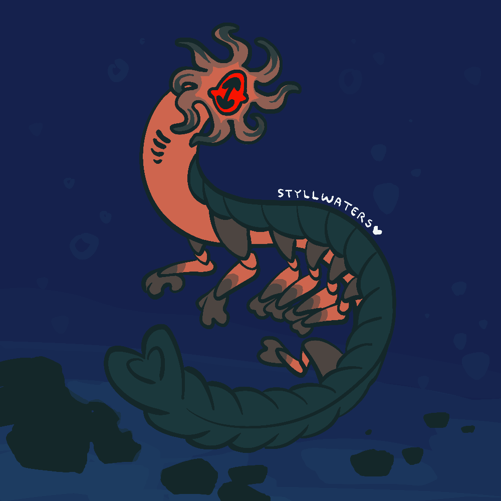 deep sea creatchure made with Sea Crawler Maker