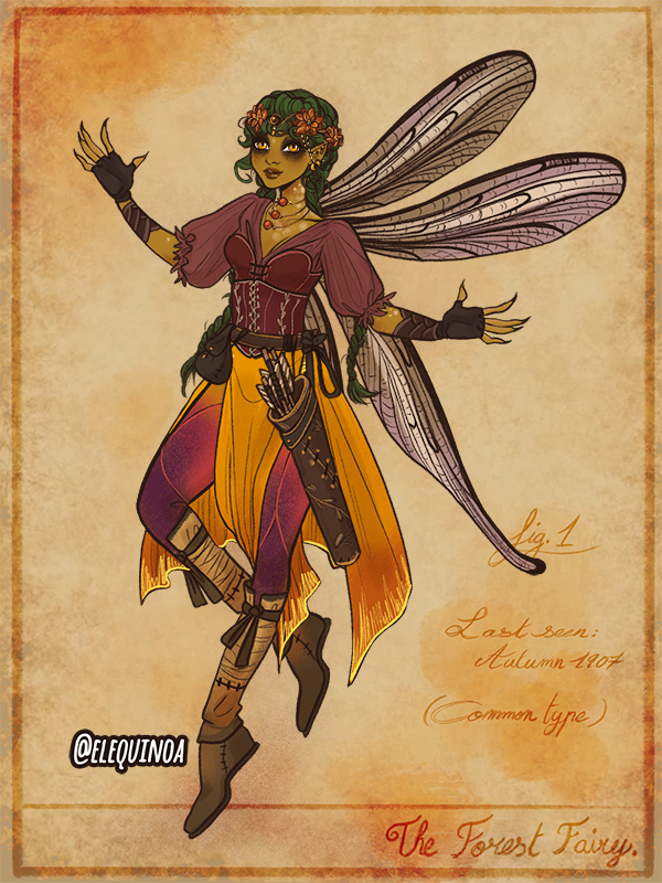 Flowerfairy made with Forest Fairy