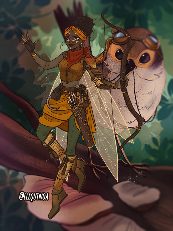 archer made with Forest Fairy