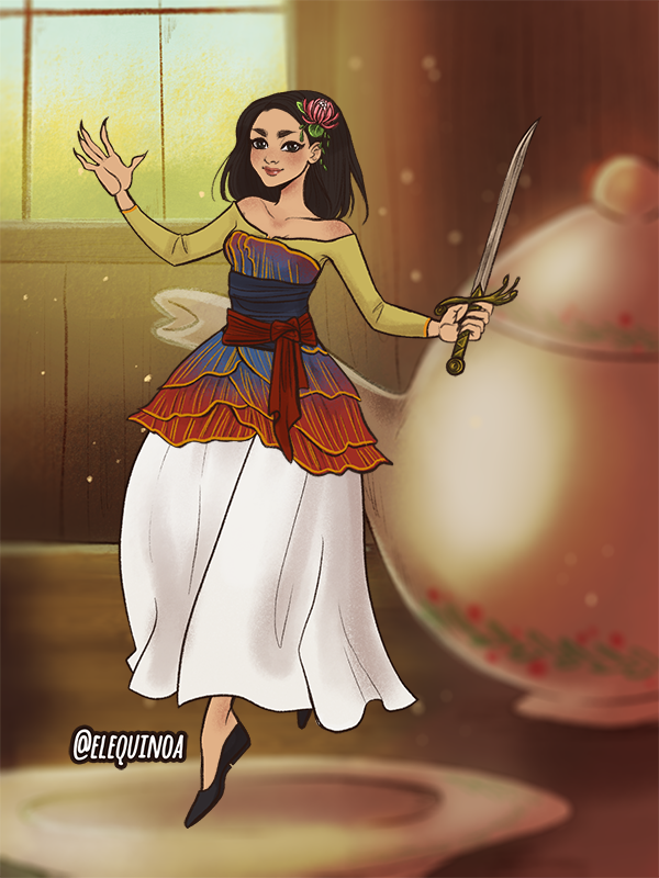 mulan made with Forest Fairy