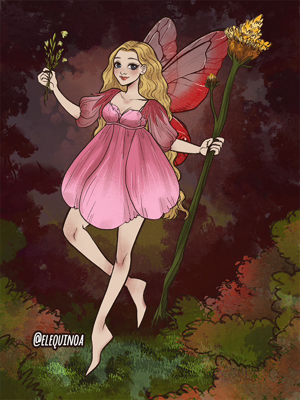 the yarrow fairy (v2) made with Forest Fairy
