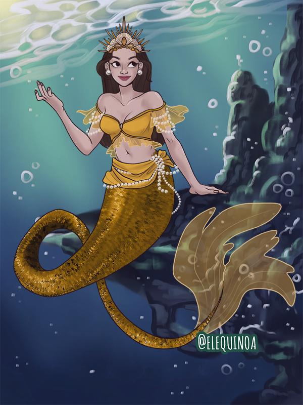 belle made with Little Merfolk