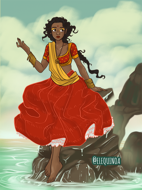 stranded made with Little Merfolk