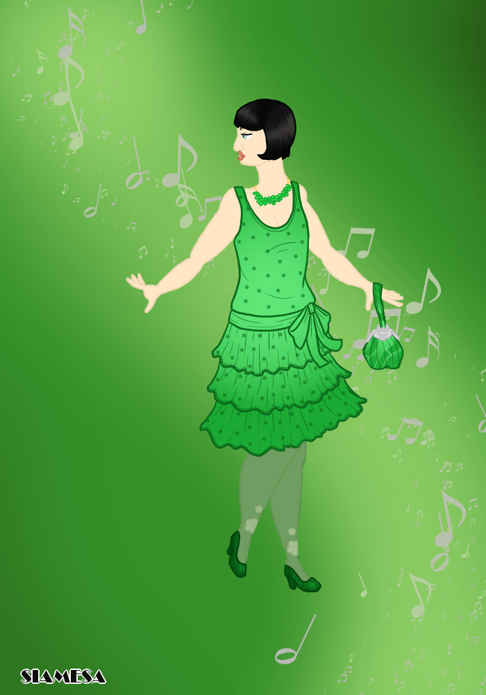 Mr. Nosey in Jazz Age Fashion made with Jazz Age Dancer