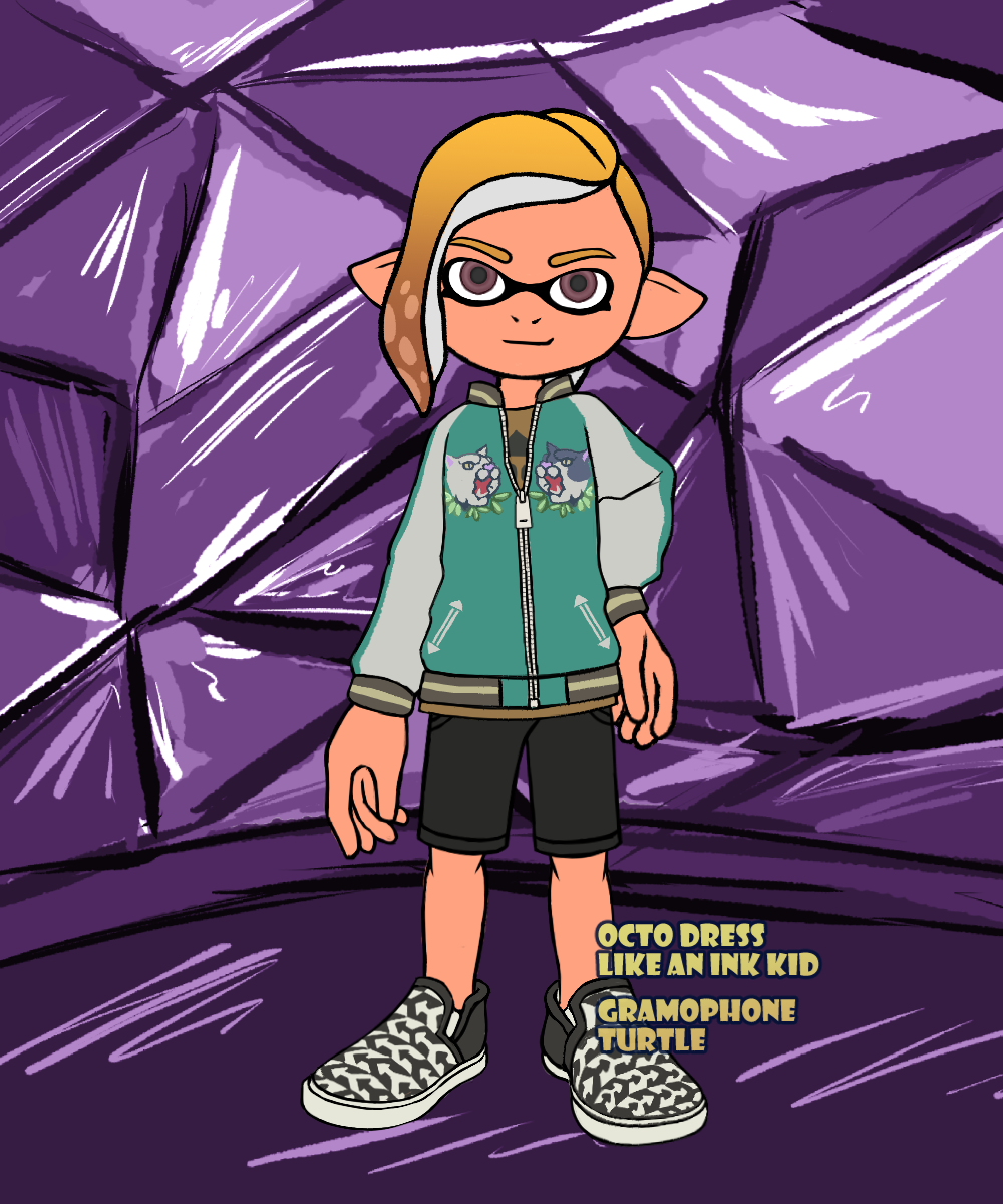 Charger Outfit made with Octo Dress Like An Ink Kid