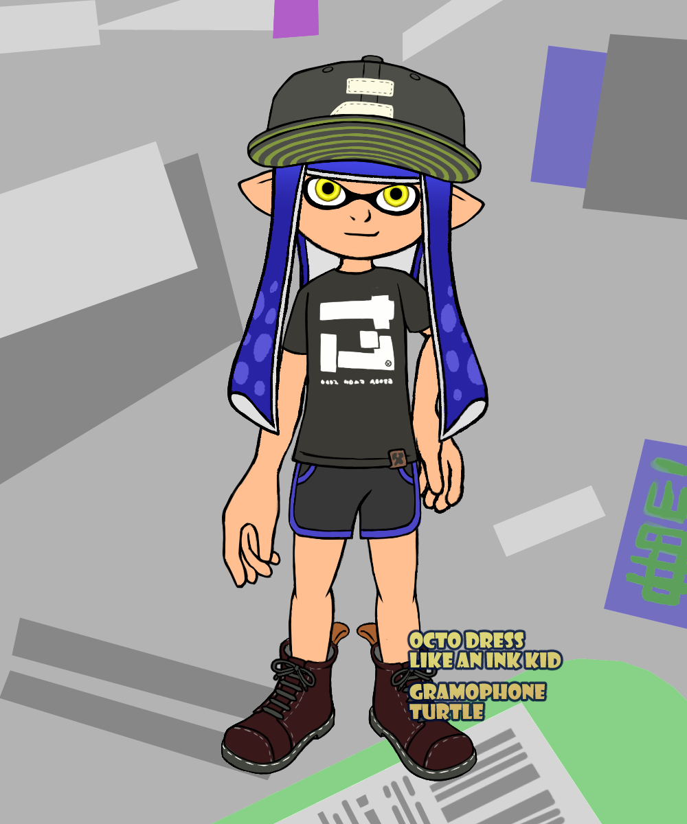 Kai Woomy made with Octo Dress Like An Ink Kid