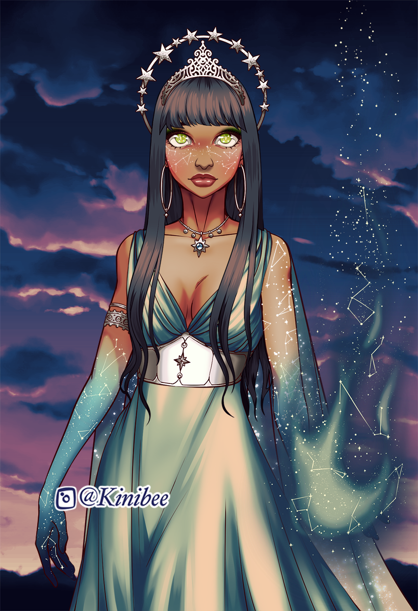 Katrina as a Celestial Princess made with Celestial Princess Maker