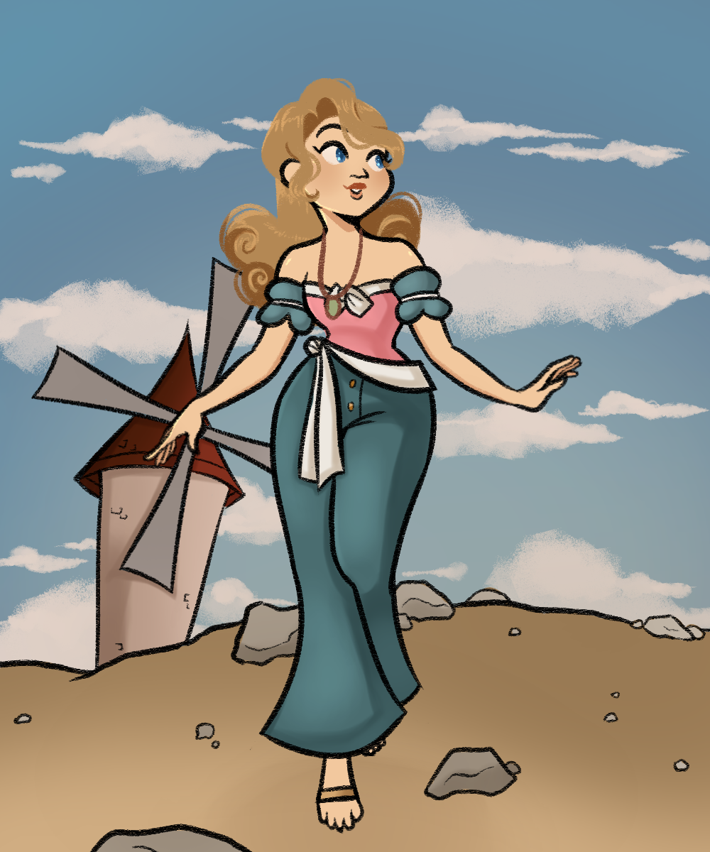 Dyris (from Xiaolin Showdown) as a Human made with Flower Dancer Meiker