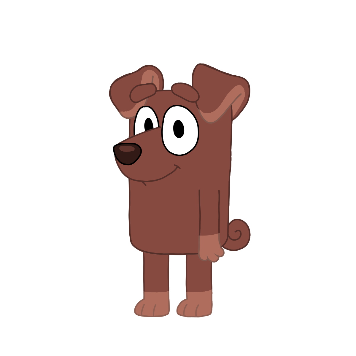 Yipee! It's my dog as a Bluey character! (Ver. 2) made with Cartoon Dog Character Maker