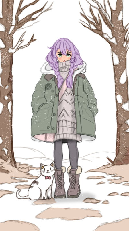 Winter Girl made with Winter Girl