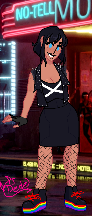 Team Boss? Angel Opossum made with Cyberpunk Character Creator! (2.1)