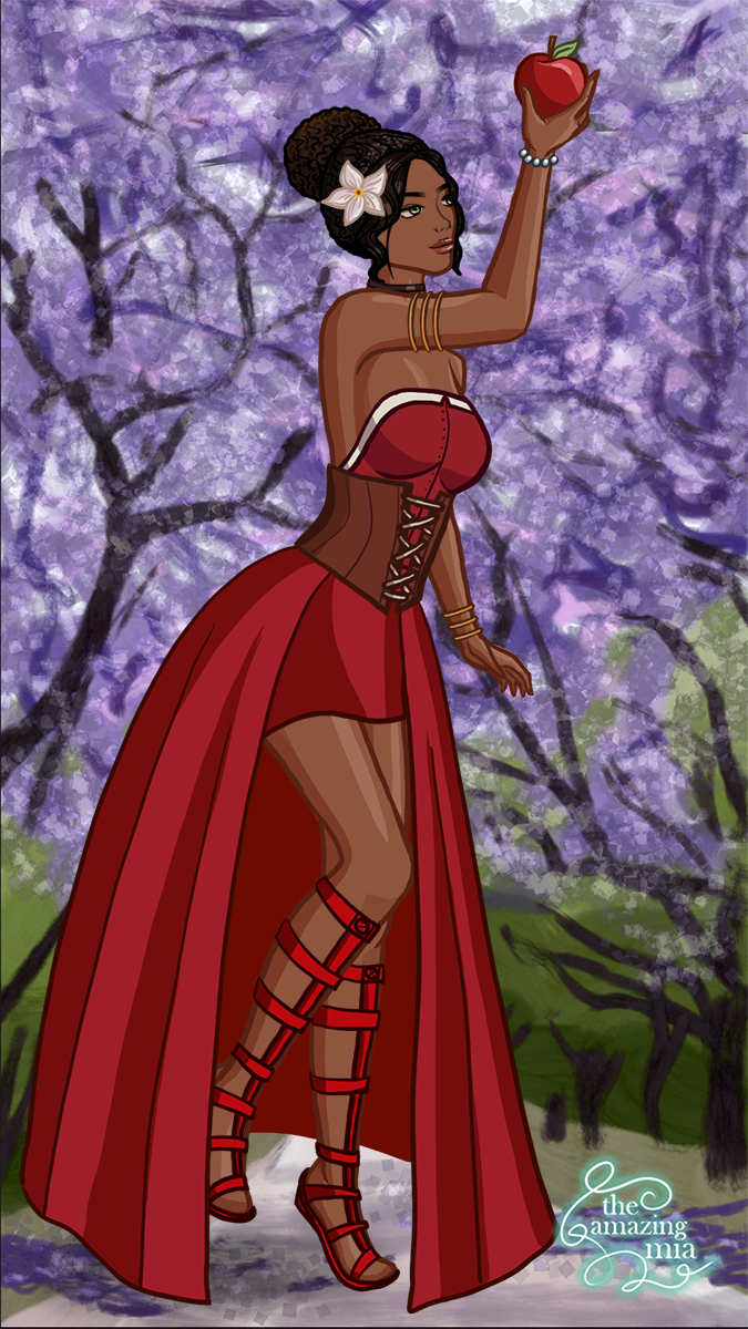 Angel Flourish made with Garden of Eden