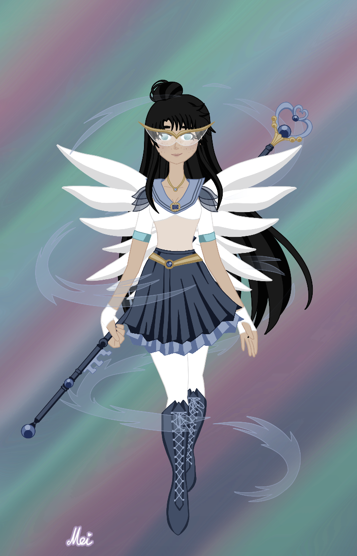 Angel Whirlwind made with Moonlight Warrior