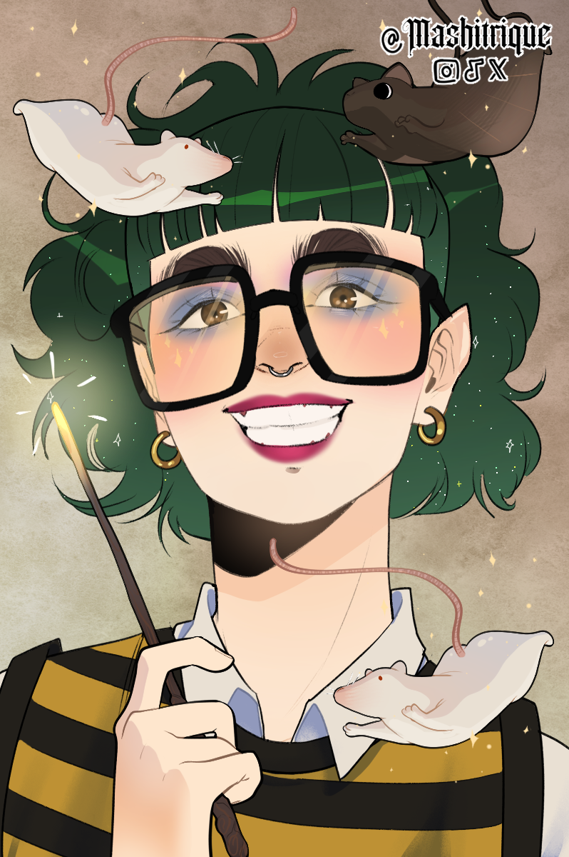 . made with hogwart RPG avatar generator
