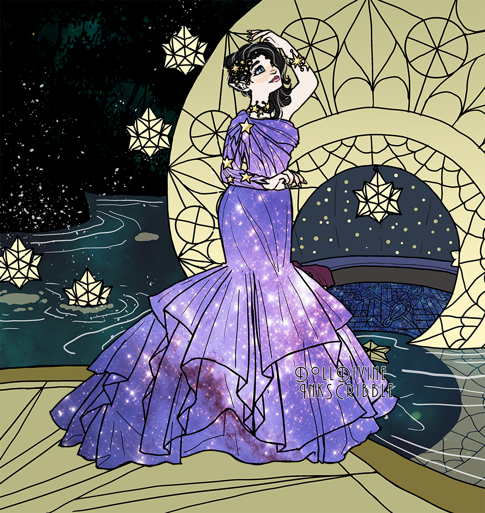 BG3 Based OC made with Space Princess