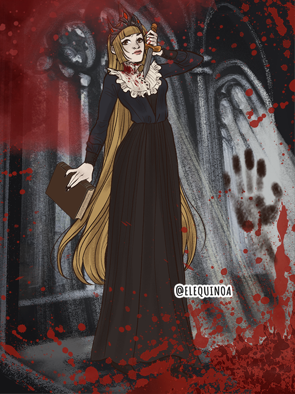 "Maria was right about you, Rosa..." made with Gothic Heroine