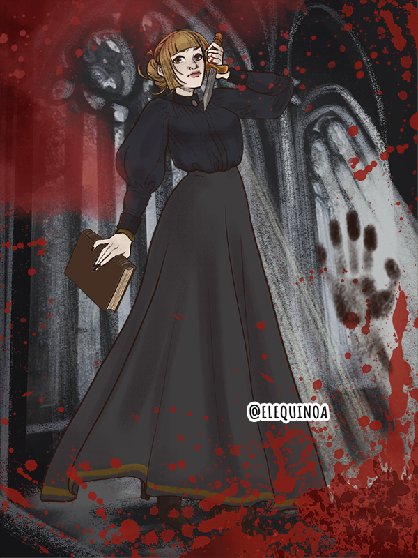 Rosa (from Umineko) as Margaret (from Carrie) (2) made with Gothic Heroine