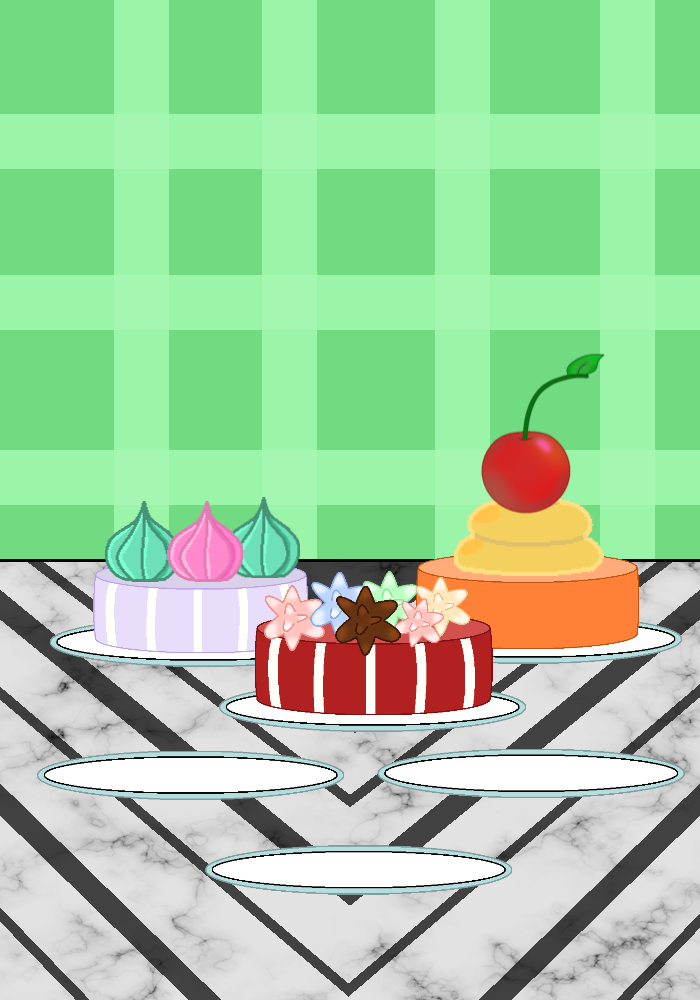 tea time sweets made with Piece of Cake
