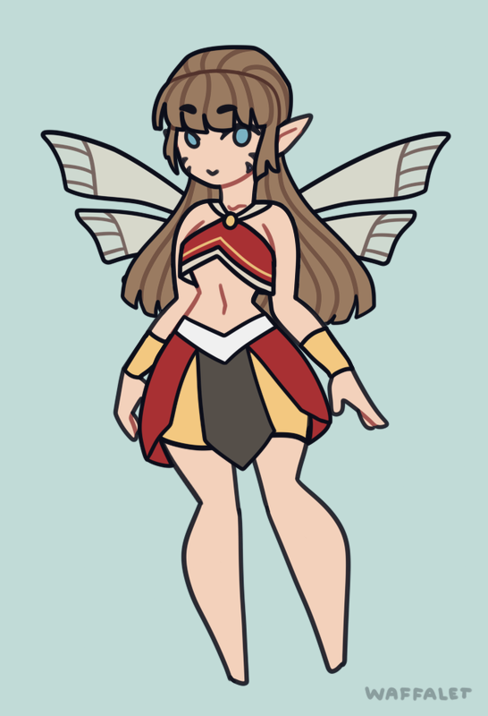 Warrior Fairy Snap - ZA made with Elf girl Maker
