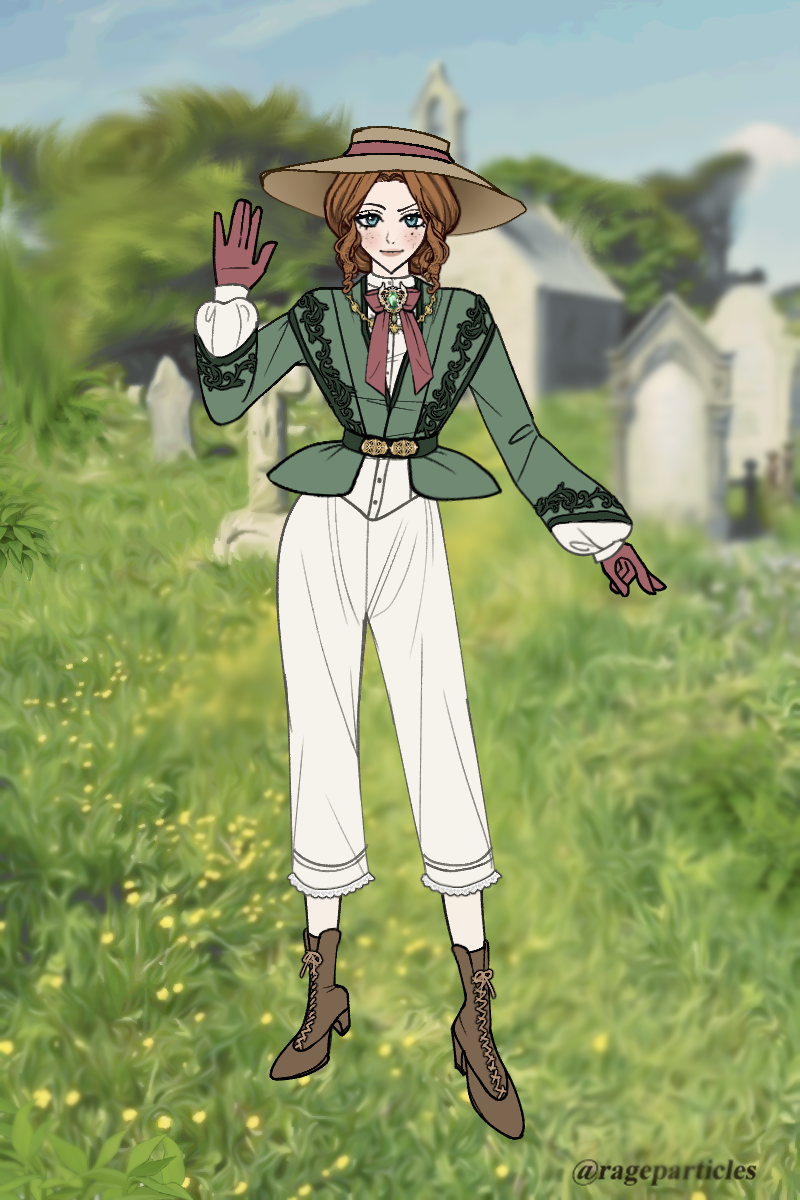 The Lovley Lord made with 1850's Dress up