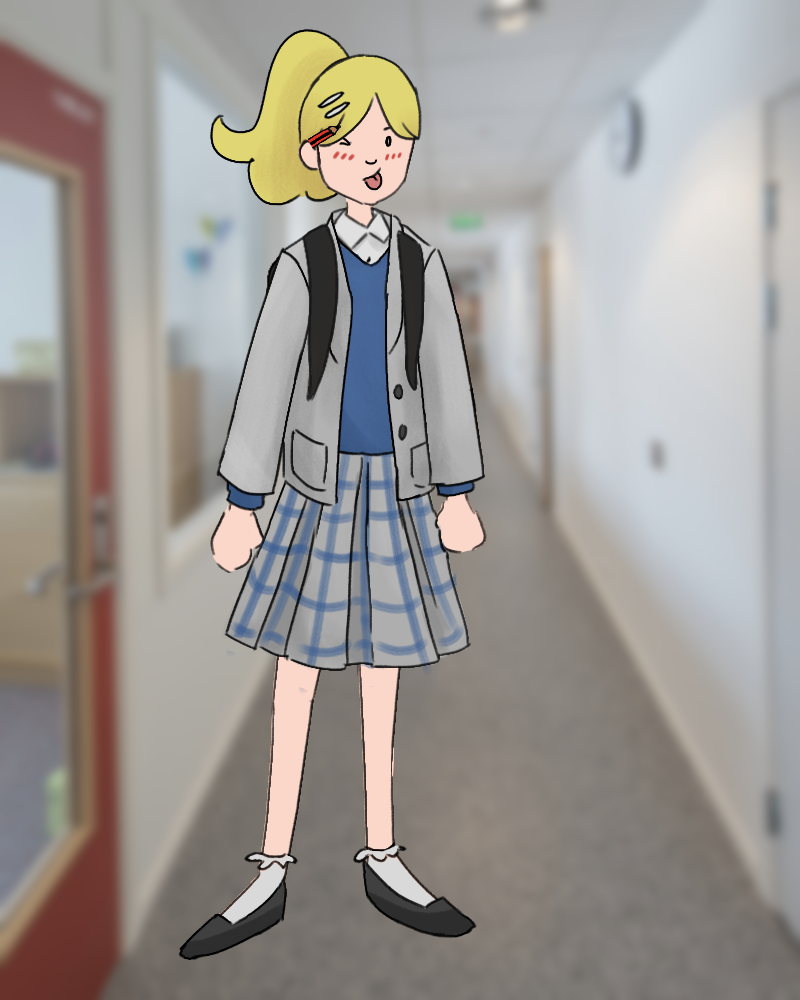 School Girl - ZA made with School Uniform Designer