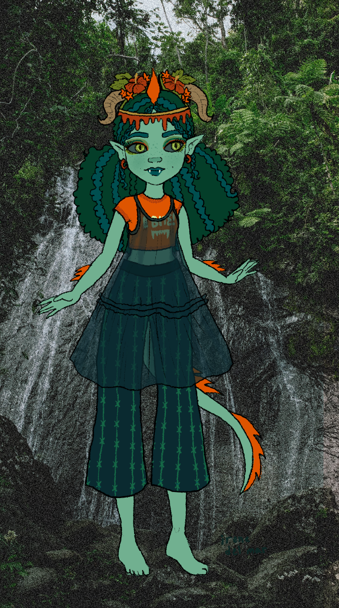 ... made with Chupacabra Monster Doll Dressup! – Chelsi