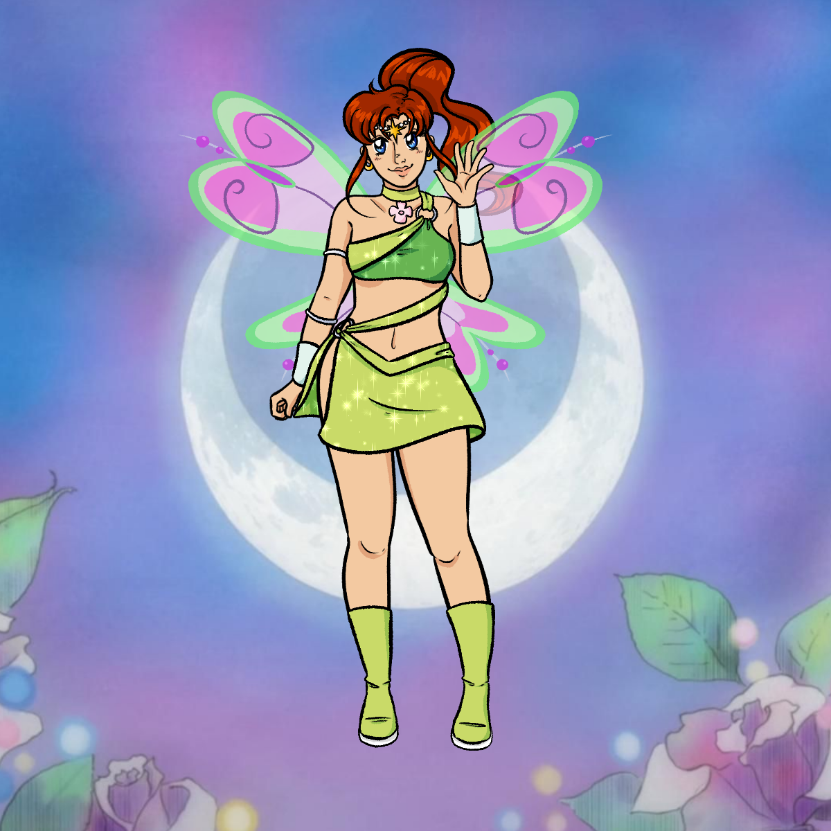 Fairy Maker - ZA made with Mahou Shoujo Dress Up (WIP)