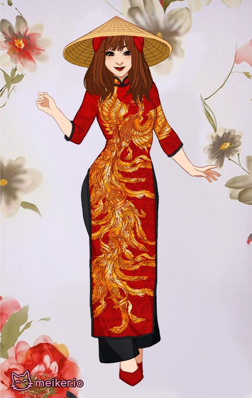 Áo Dài Meiker - ZA made with Áo Dài Meiker