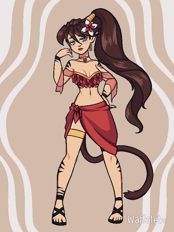Cat woman - ZA made with Monster girl maker