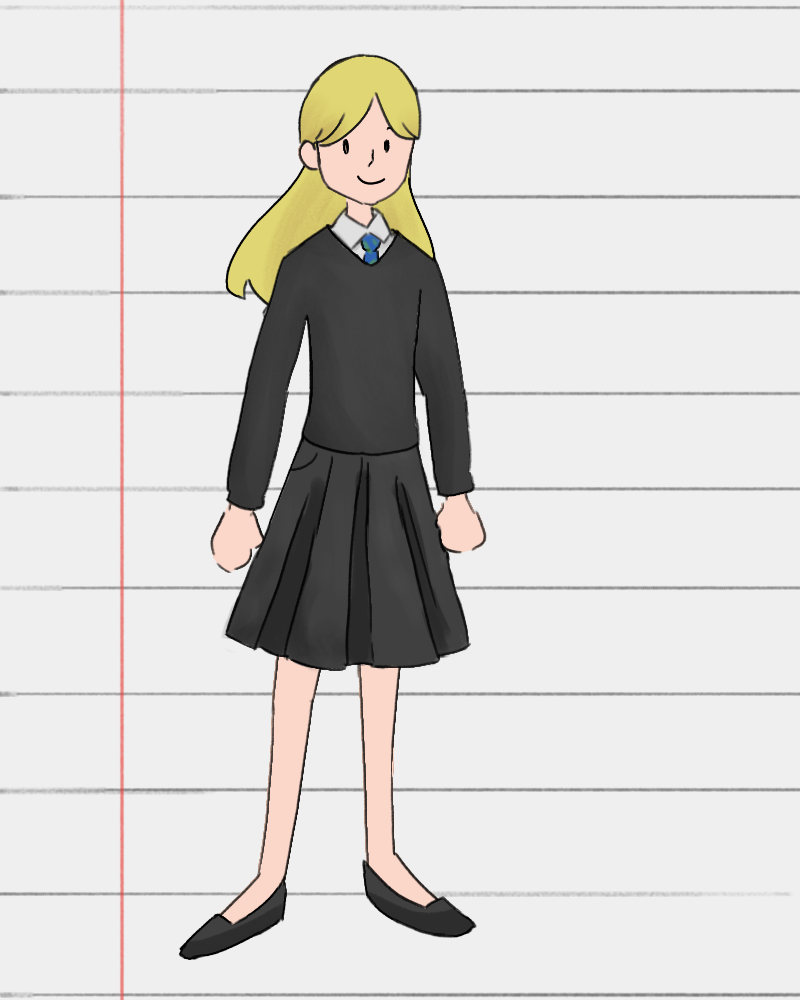 Sockless Uniform Style made with School Uniform Designer