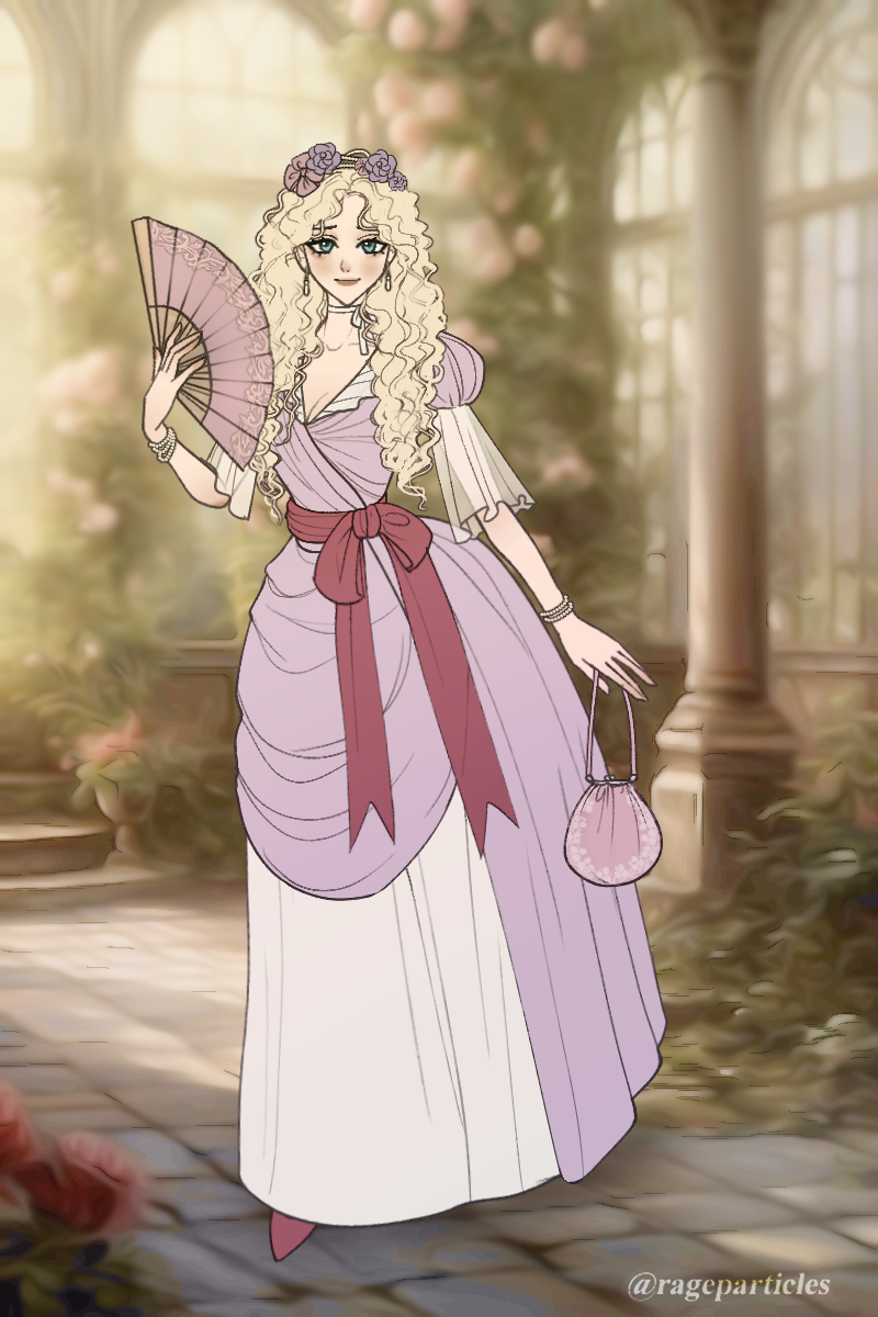 Unnamed made with 1880's Dress up