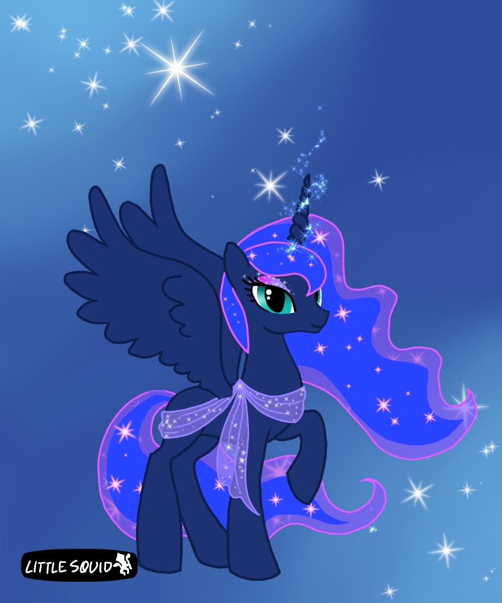 MLP, Luna - ZA made with Little Luna
