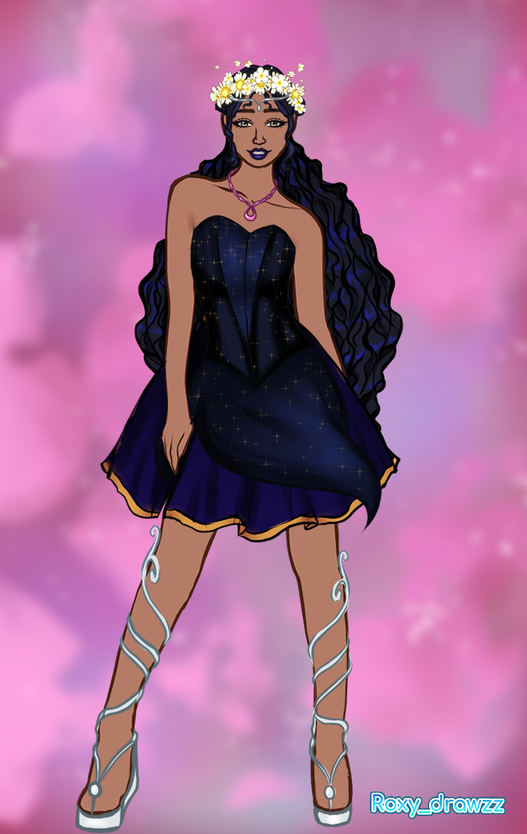 Hecate the Maiden, Mother, and Crone, of Magic made with Magical Girl Maker