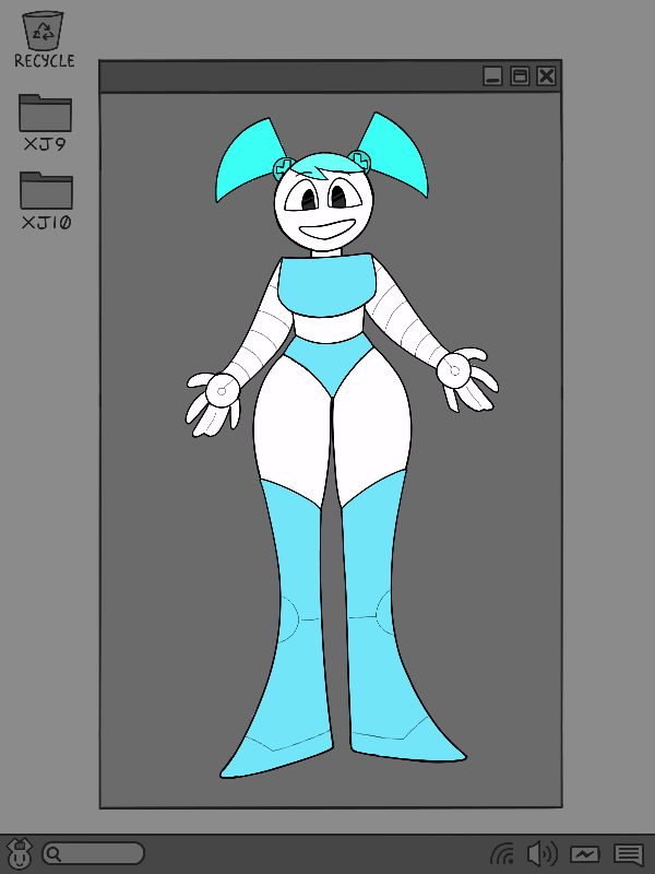 Jenny Wakeman made with Femme Robot Creator