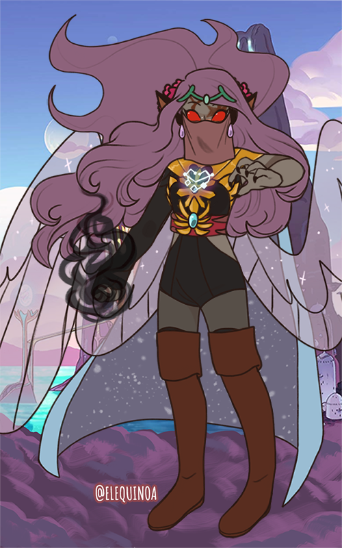 Luna (Dark Luna to be precise) made with Power Princess