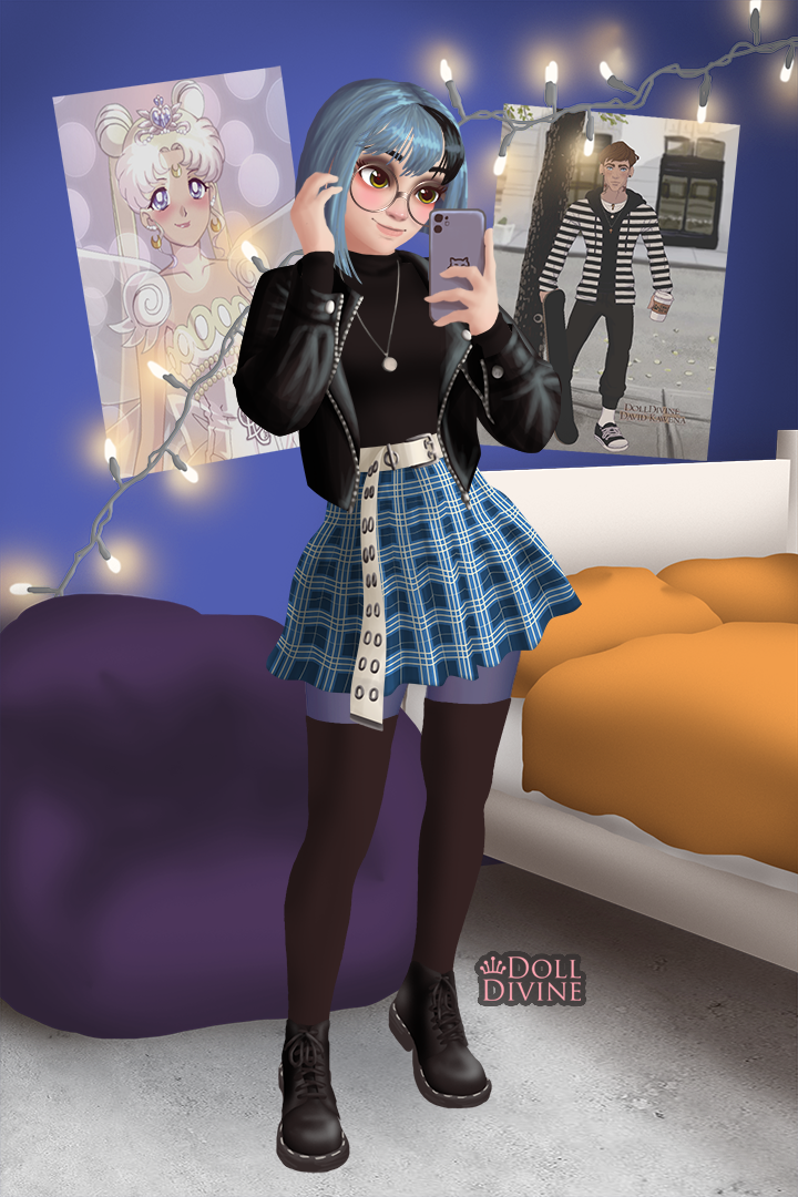 blu :D made with E-Girl Meiker