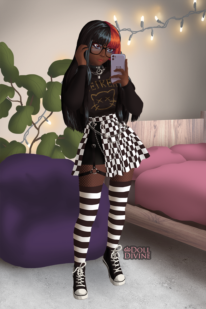 cousin made a doll made with E-Girl Meiker