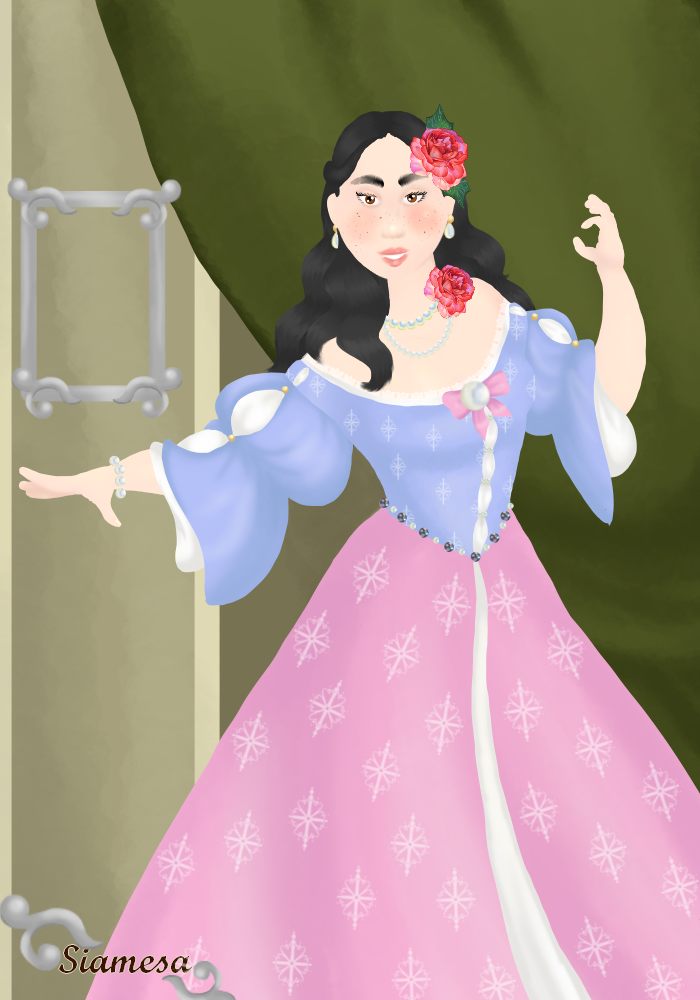 Lady Rose made with Court Belle