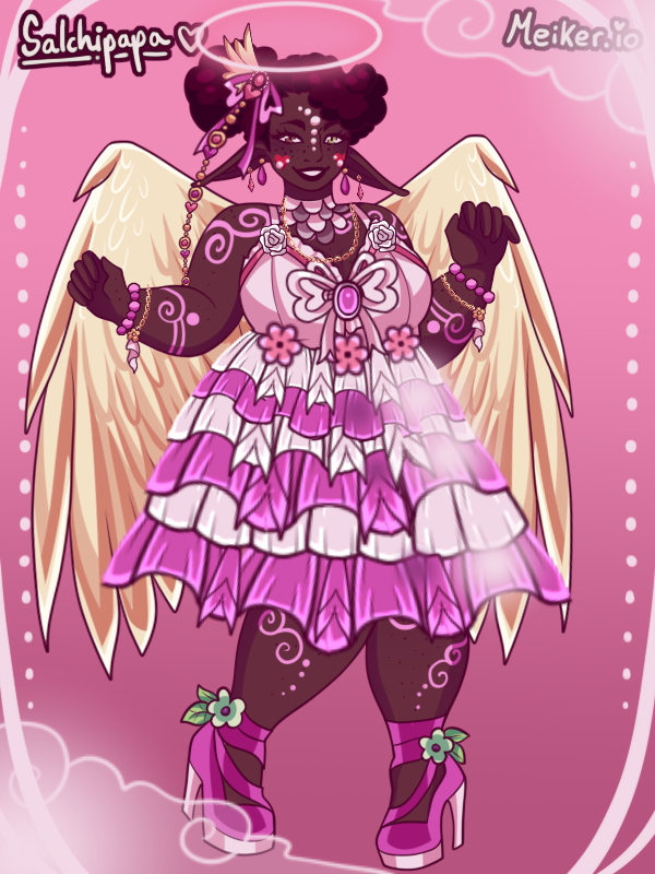 Cupid made with Velvet Valentine
