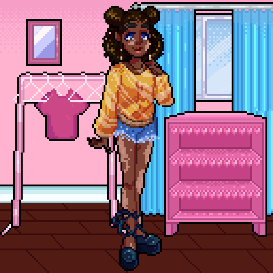 Pretty! made with Dixe Pixel Game (test)