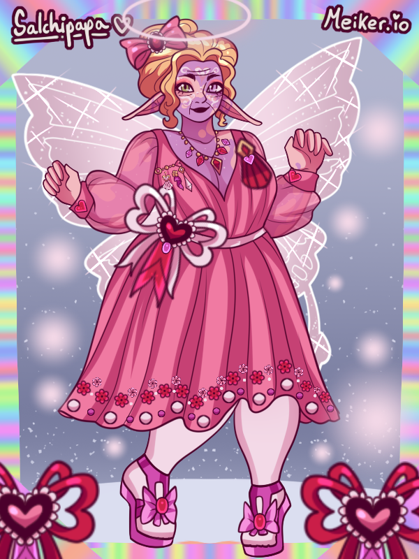 Elder Cupid made with Velvet Valentine