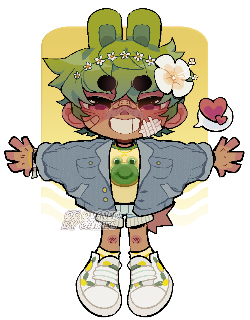 lemon frogge made with Oakiel's Dress Up Luc!