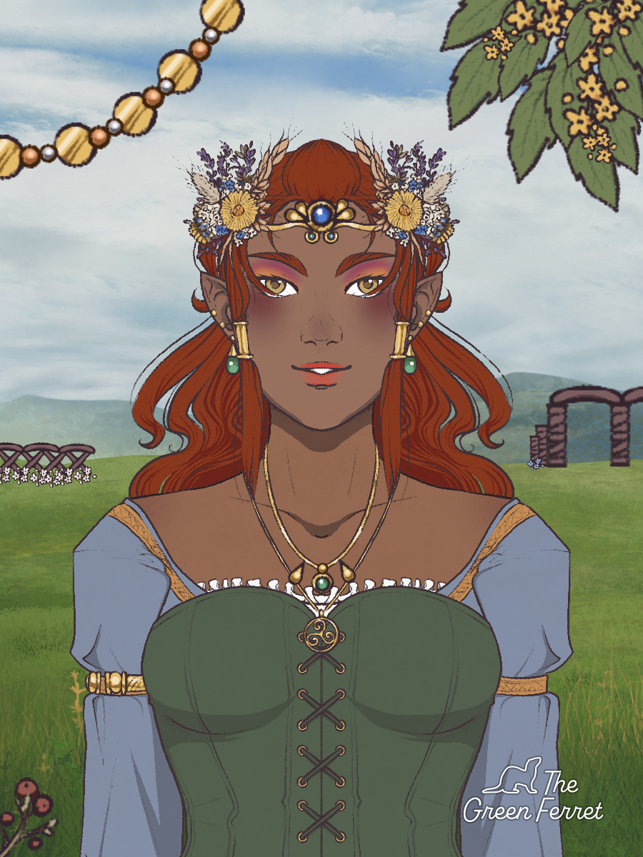 Medieval Princess made with Fantasy Portrait Maker