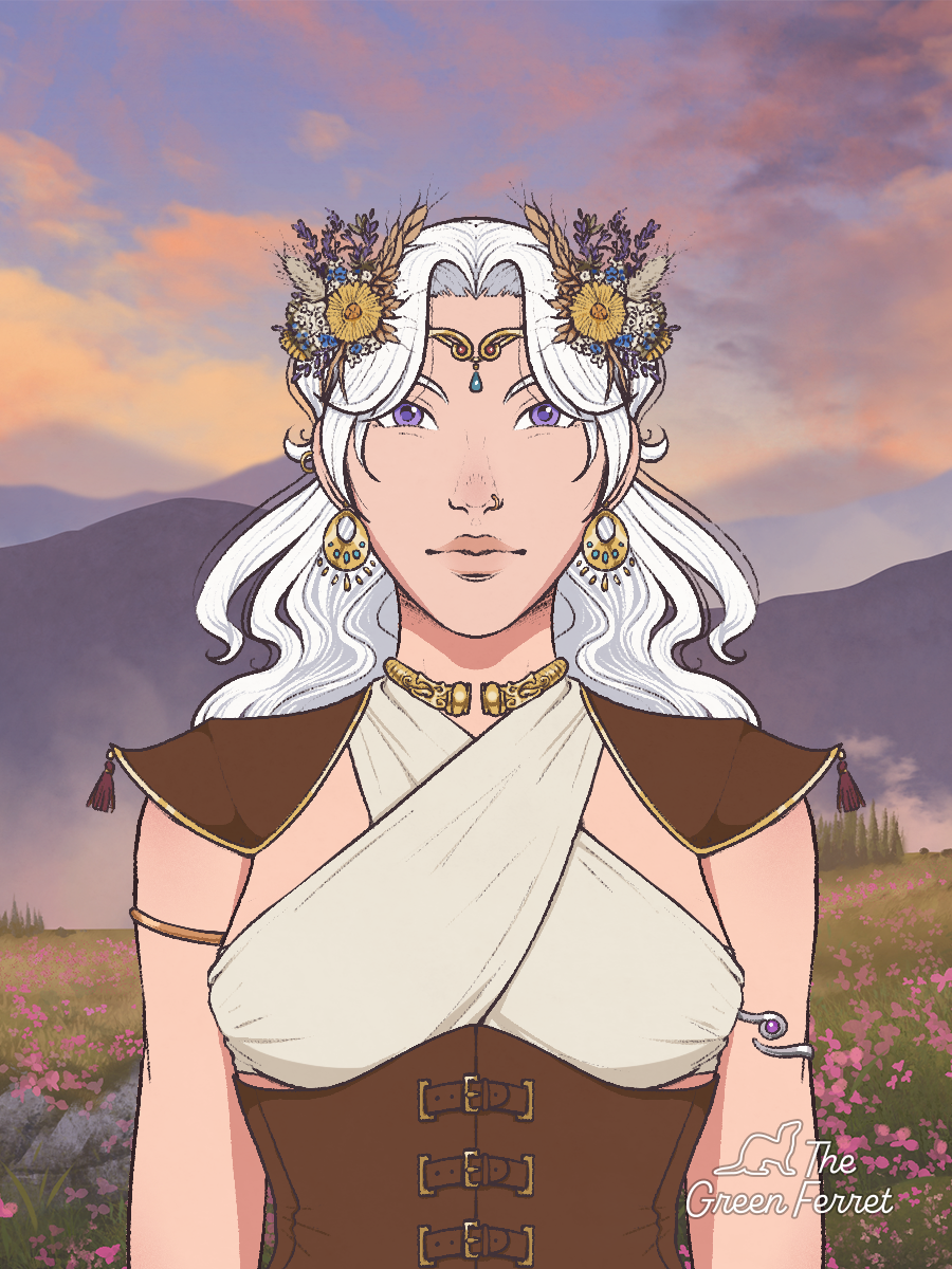dany made with Fantasy Portrait Maker